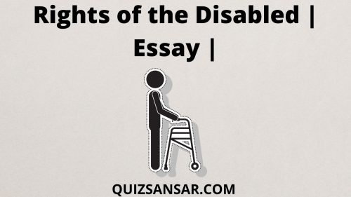 Rights of the Disabled Essay