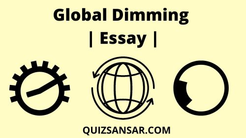 Global Dimming | Essay |