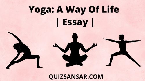 yoga a way of life essay in english